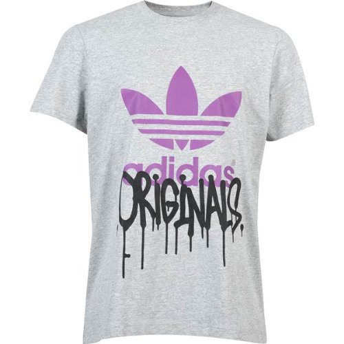 Adidas Herren T-Shirt G TRF City, medium grey heather, L, X34454 Preisvergleich
