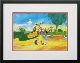 Goofy Golf Walt Disney Limited Edition Animation Cel, Framed