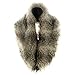 FUNOC New Women Winter Warm Shrug Faux Rabbit Fur Fluffy Collar Wrap Scarf Neck Shawl