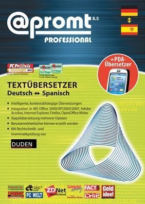 promt Professional 8.5 Spanisch-Deutsch/Deutsch-Spanisch