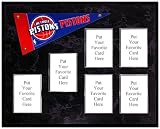 Detroit Pistons Mini Pennant Plaque (No Cards)