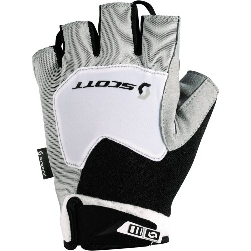 Scott Essential Fahrrad Handschuhe kurz grau/weiss 2012: Gr??e: M (9) Preisvergleich
