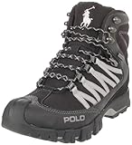 IMAGE OF Polo Ralph Lauren Men's Canterwood Performance Hiking Boot,Black/Silver,10 D US