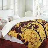 Duvet Cover Golden Fantasy (by DENY Designs)