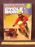 1977 77 November CYCLE WORLD Magazine (Features: Road Test on Laverda Jota 1000, Ducati 500 GTL, Maico Cross Country 400 WR A, and Honda CM 185 T)
