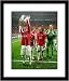 2008/09 Manchester United Team Framed 8x10 Photograph UEFA Champions League Final Celebration with T