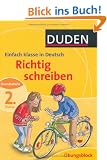 Richtig schreiben 2. Klasse: Einfach klasse in Deutsch. �bungsblock