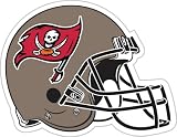 NFL Tampa Bay Buccaneers 12-Inch Vinyl Helmet Magnet