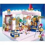 Playmobil - 4255 - Le Château de Princesse -  Garde + Brigand + Chambre tresor