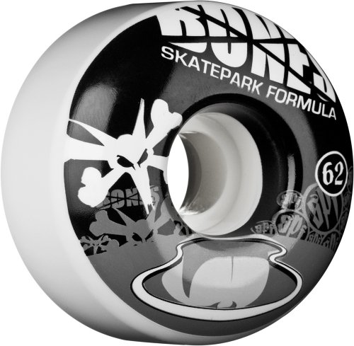 Childrens Toyshop  Toys : Bones Skatepark Formula Standard 62 x 40 SPF Skateboard Wheels (Set of 4)