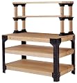 2x4basics 90164 Workbench and Shelving Storage System