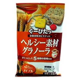 ぐーぴたっ グラノーラ メイプル 9枚 (12入り)