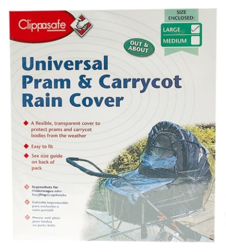 Clippasafe Universal Pram & Carrycot Rain Cover (Large)