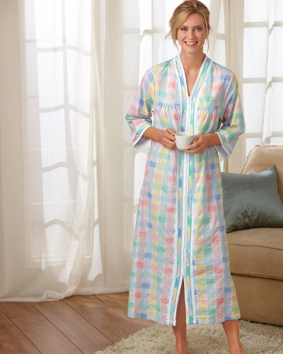 National Plisse Robe - Long