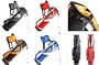 Golf Stand Carry Bag RED with 4 Way Individual Dividers (4 Way Dividers Go All the Way From Top to Bottom)