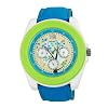 Sprout Unisex  Eco-Friendly Corn Resin and Turquoise Organic Cotton Strap Watch