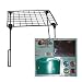 MagnaCard Locker Kit, Includes 12-Inch Black Foldable Wire Shelf, Magnetic Pencil Cup, Magnetic Locker Mirror, and Four Epoxy Glitter Magnets (41562)