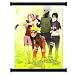 Naruto Shippuden Anime Team Kakashi Fabric Wall Scroll Poster (32