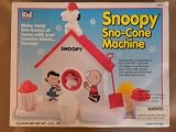 Snoopy Sno-Cone Machine
