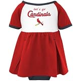 St. Louis Cardinals Infant Creeper Dress By Majestic Athletic 24 Months