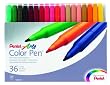 Pentel Color Pen Set, Set of 36  Assorted Colors (S360-36)