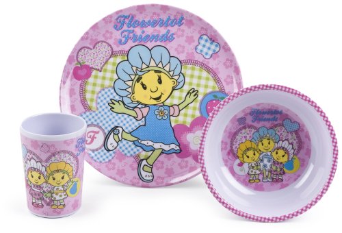 Fifi &the Flowertots Three Piece Tableware Set