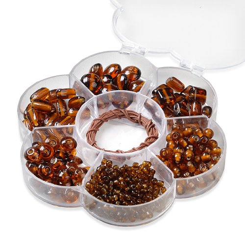 KnorrPrandell 6049153 - Sortimentsbox Blume, 6 Sorten, 90 g, Wachskordel in Box, topas handgefertigt