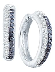 0.70CTW DIAMOND FASHION HOOPS