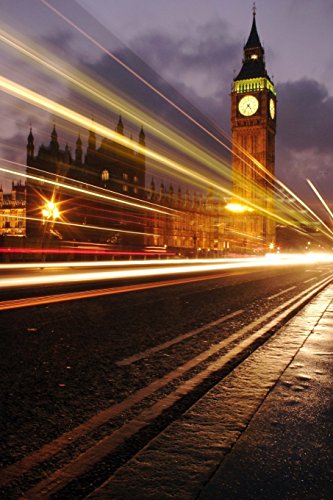 Big Ben at Rush Hour London UK Journal: 150 page lined notebook/diary