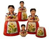 Country Calla Lilly Flower 4pc CANISTER SET Cookie Jar