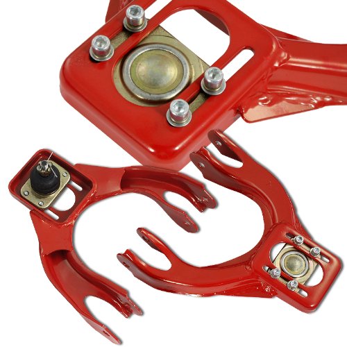 1992 - 1995 Honda Civic High Performance Red Adjustable Front Camber Kit
