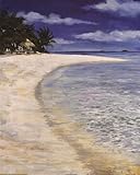 Tropical Hideaway PREMIUM GRADE Rolled CANVAS Art Print Graham Brock 16x20