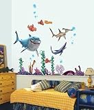 Finding Nemo WALL ART Peel & Stick Decor STICKER DS-58379