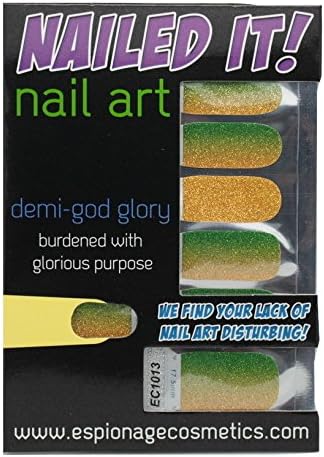 Espionage Cosmetics - Demi God Glory Nail Wraps