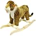 Trademark Tiger Plush Rocking Animal