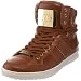 JUMP Men's Fierce High-Top Sneaker,Tan/Gold Label,10.5 D US