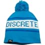 Discrete Banger Pom Beanie Blue/Royal/White, One Size