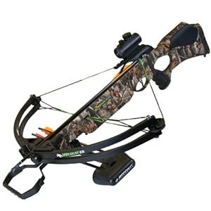 Barnett Wildcat C5 Crossbow Package (Quiver, 3 - 20-Inch Arrows and Premium Red Dot Sight)