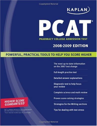 Image of: Kaplan PCAT 2008-2009: Pharmacy College Admission Test