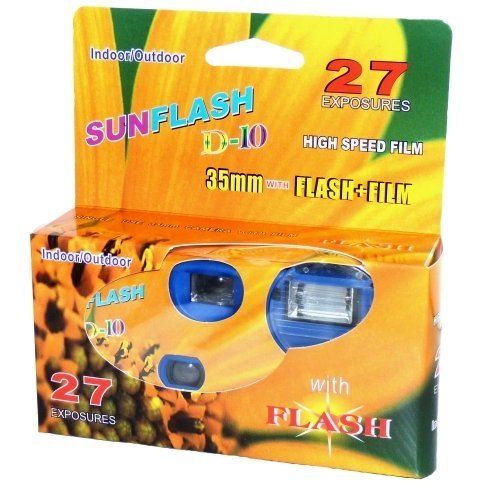 Disposable Camera w/Flash 27exposures