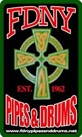 FDNY PIPES AND DRUMS DECAL
