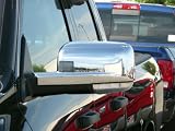 590 Dodge Ram 2009 - 2011 (with Signal Lights & non-Painted Mirrors) ABS Chrome Mirror Insert Accent Cover
