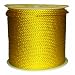 Rope King TP-141200Y Twisted Poly Rope - Yellow - 1/4 inch x 1,200 feet