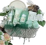Essence of Jasmine Bath and Body Gift Basket - Spa Set