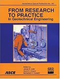 From research to practice in geotechnical engineering