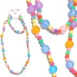 SG PARIS BIJOUX FANTAISIE SET BIJOUX SET BIJOUX SET X2Pc ENFANT PLASTIQUE MULTICOULEUR