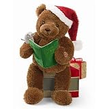 Storytime 16" Dressed Stuffed Christmas Teddy Bear with Sound and Motion by Gund