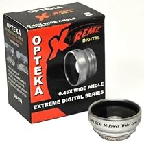 Opteka .45x Wide Angle Lens for Flip UltraHD Digital Video Camcorder