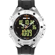Timex Men's Ironman Triathlon 42-Lap Combo Analog Digital Dress Watch #T56381