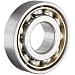 NSK 7300 Series Angular Contact Ball Bearing, Single Row, 40° Contact Angle, Straight Bore, Flush Ground, Pressed Steel Cage, Normal Clearance, Metric